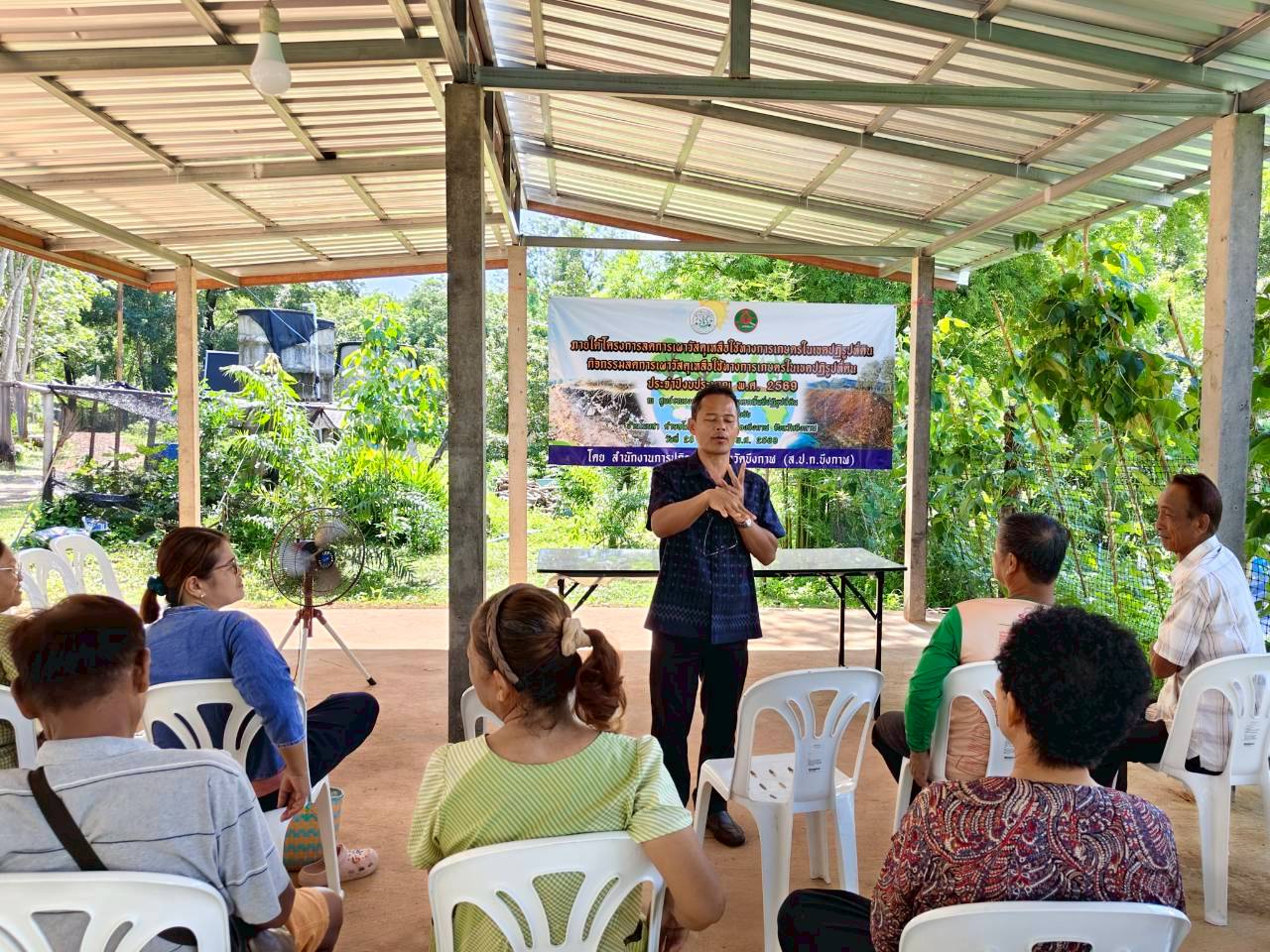 title - อบรม “การสร้างอาชีพในการบริหารจัดการเศษวัสดุเหลือใช้ทางการเกษตรเพื่อเพิ่มมูลค่าเป็นมิตรกับสิ่งแวดล้อม” 